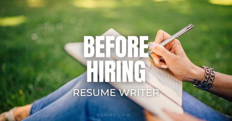 Before Hiring a Resume Writing Service