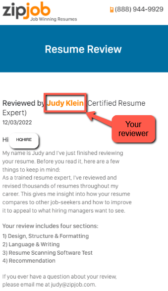 zip job resume writing reviews