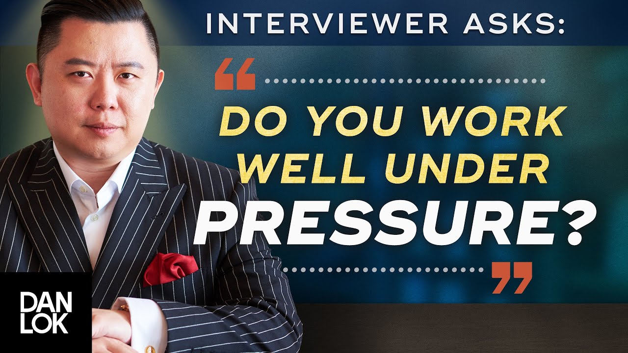 How To Answer “How Do You Handle Pressure And Stress?” Job Interview ...